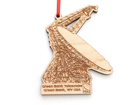 Green Bank Telescope Ornament - Nestled Pines