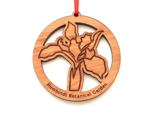 Humboldt Botanical Garden Logo Circle Ornament