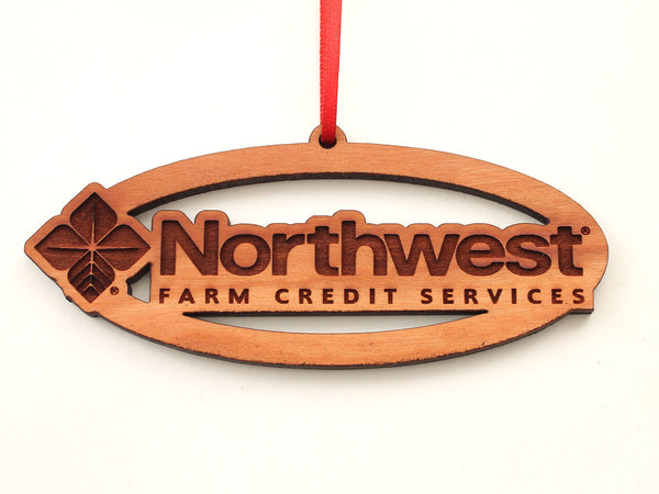 Northwest Farm Credit Services Logo Oval Ornament