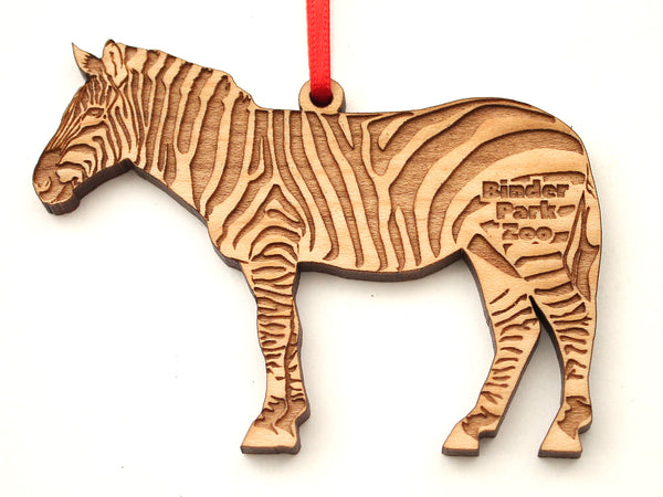 Binder Park Zoo Zebra Ornament