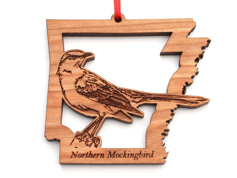 Arkansas State Bird Ornament - Northern Mockingbird