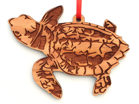 Baby Loggerhead Turtle Ornament