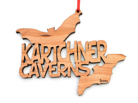 Kartchner Caverns Text Ornament (LOOSE) - Nestled Pines