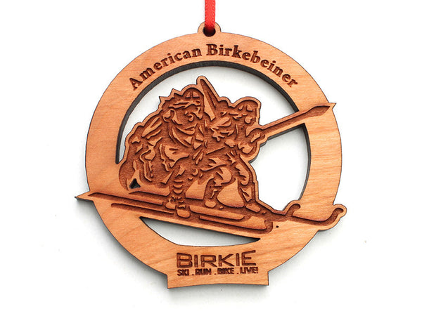 Birkie Circle Ornament - Nestled Pines