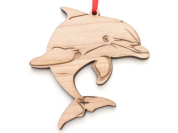 Bottlenose Dolphin Ornament - Nestled Pines