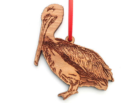 Brown Pelican Ornament B