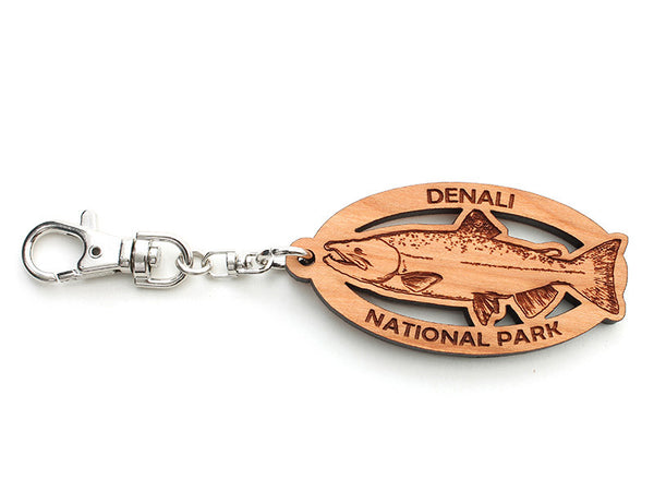 Denali Salmon Key Clip - Nestled Pines