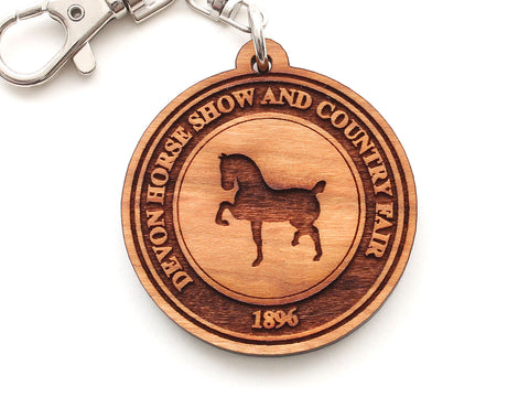 Devon Horse Show Logo Key Chain