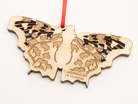 Conservatory of Flowers Eastern Comma Butterfly Ornament