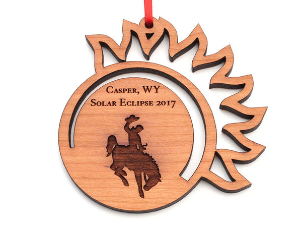 Cadillac Cowgirl Eclipse Bronco Ornament Casper Wyoming