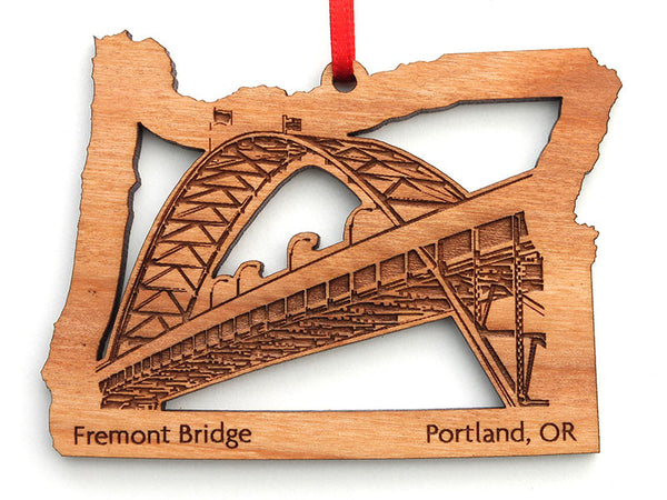 Fremont Bridge Oregon Insert Ornament