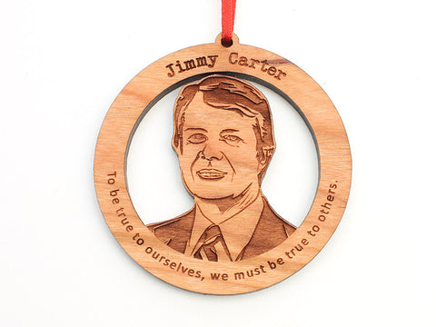 Jimmy Carter Ornament - Nestled Pines