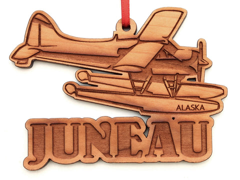 Juneau Alaska Float Plane Ornament