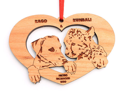 Kago and Kumbali Custom Ornament (revised) - Nestled Pines