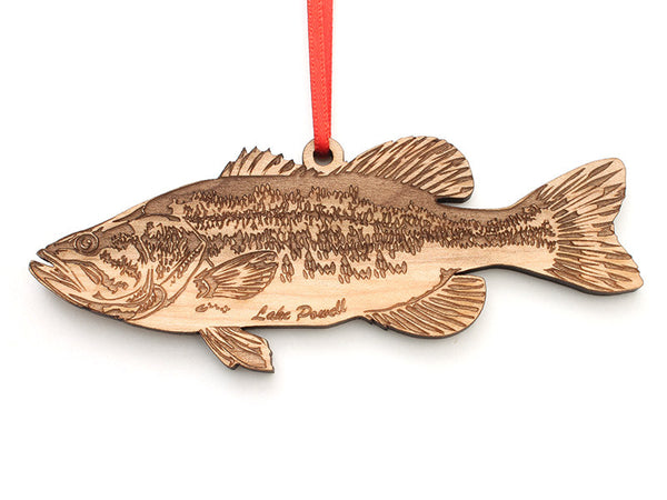 Lake Powell Largemouth Bass Ornament - Nestled Pines