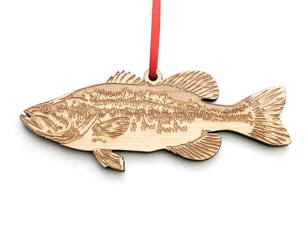 Largemouth Bass Ornament - Nestled Pines