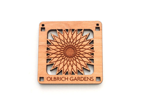 Olbrich Gardens Logo Magnet - Nestled Pines
