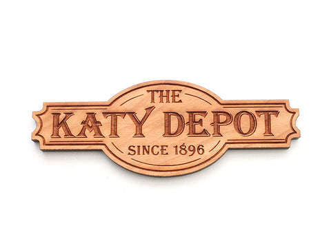 Katy Depot Custom Logo Magnet - Nestled Pines