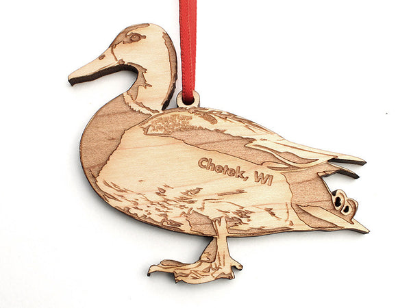 Lucky Day Mallard Duck Ornament - Nestled Pines