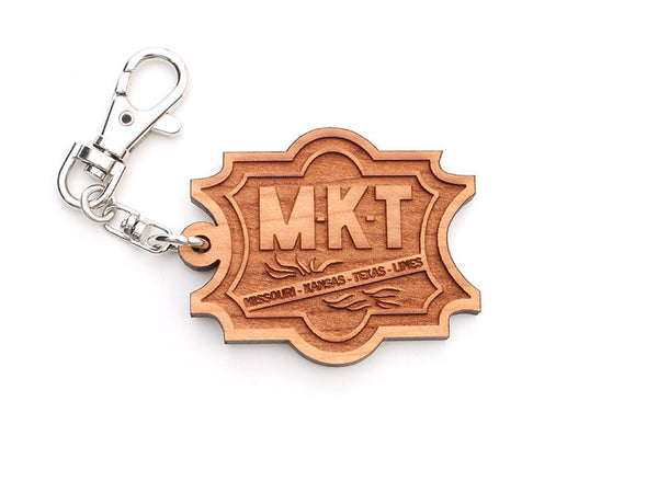 Katy Depot Trail Custom Key Chain - Nestled Pines