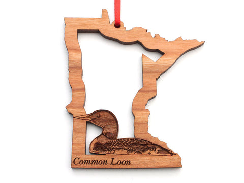 Minnesota State Bird Ornament - Common Loon