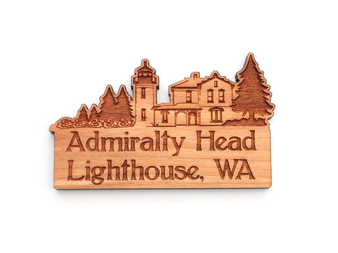 Admiralty Head Lighthouse Custom Magnet - Nestled Pines