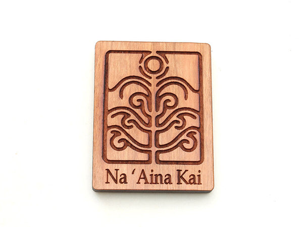 Na 'Aina Kai Botanical Gardens Logo Magnet