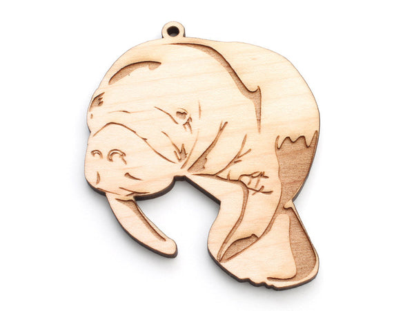 Manatee Ornament - Nestled Pines