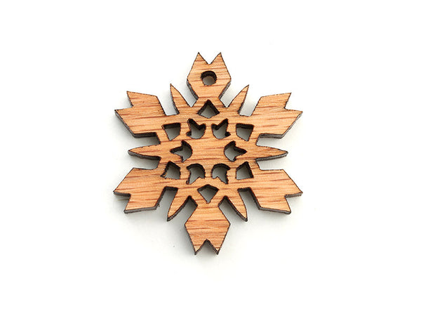 Mini Oak Snowflake - Nestled Pines
