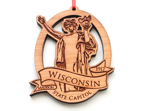 Miss Wisconsin State Capitol Ornament