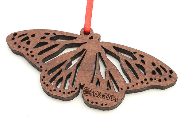 North Carolina Arboretum Walnut Monarch Butterfly Ornament