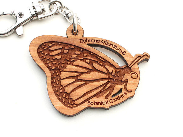 Dubuque Arboretum Monarch Butterfly Key Chain