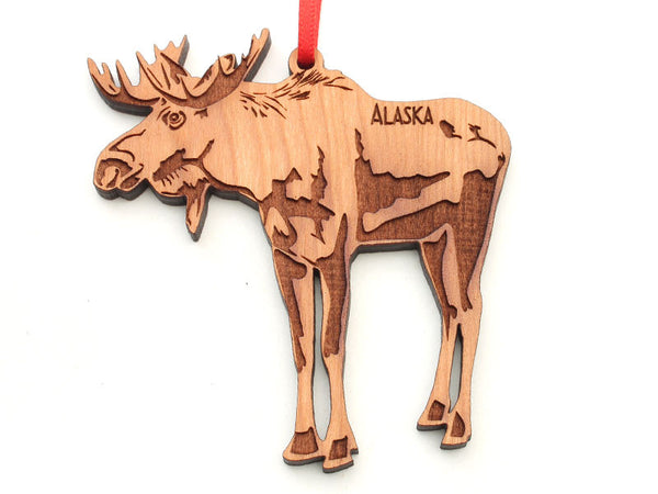 Alaska Moose Ornament