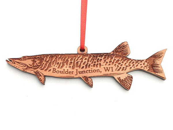 Blueberry Patch Muskie Ornament - Nestled Pines