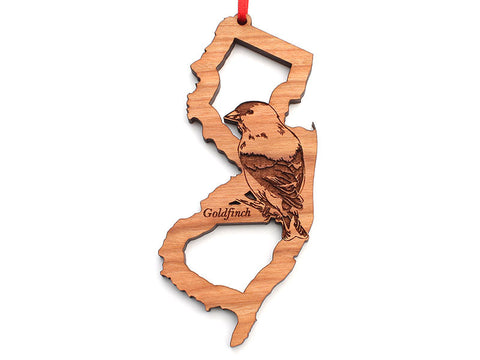 New Jersey State Bird Ornament - Goldfinch