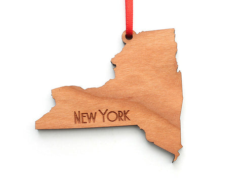 New York State Ornament - Nestled Pines