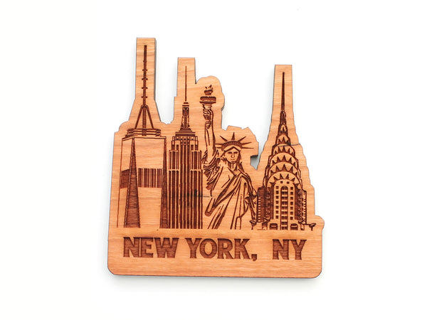 New York City Landmarks Magnet