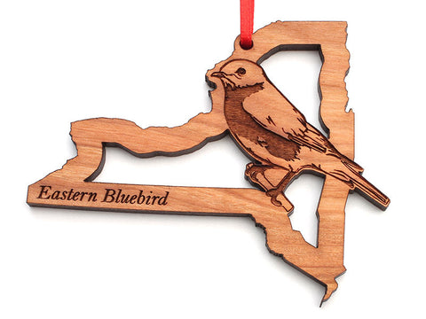 New York State Bird Ornament - Eastern Bluebird