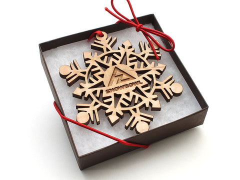 Snowbowl Nutcracker Snowflake Gift Box