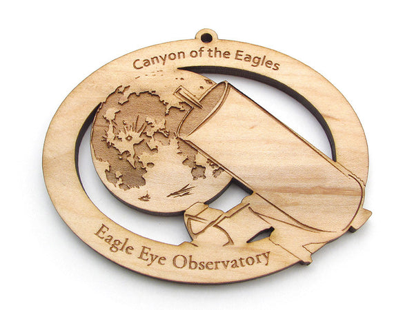Canyon of the Eagles Observatory Ornament - Nestled Pines