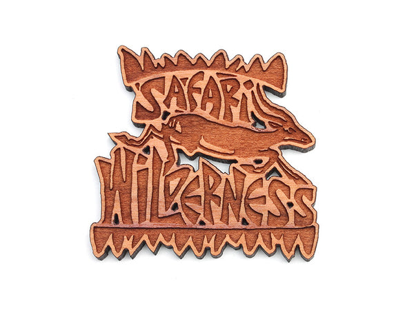 Safari Wilderness Custom Logo Magnet - Nestled Pines