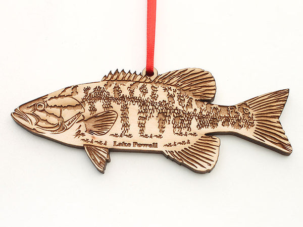 Lake Powell Paddleboards Smallmouth Bass Ornament