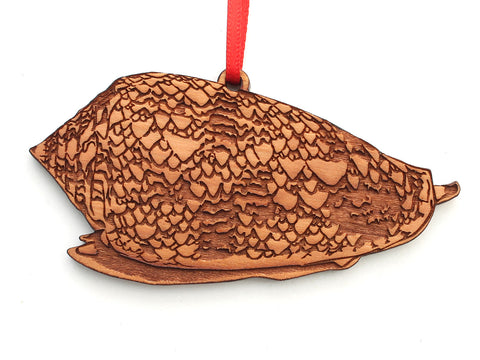 Textile Cone Snail Ornament