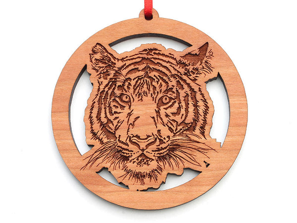 Tiger Circle Ornament