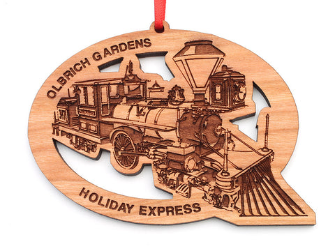 Olbrich Gardens Holiday Express Ornament - Nestled Pines