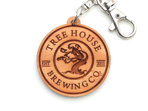 Tree House Brewing Company Logo Key Chain