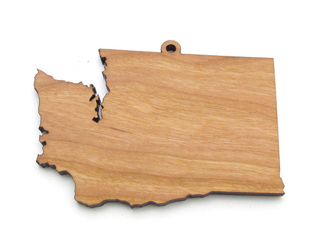 Washington State Ornament - Nestled Pines