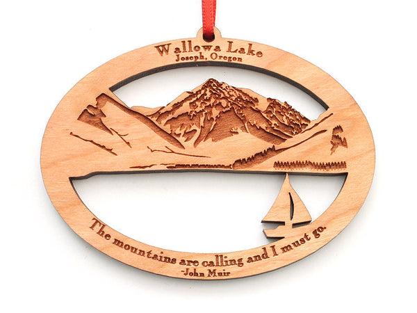 Copper Creek Wallowa Lake Ornament - Nestled Pines