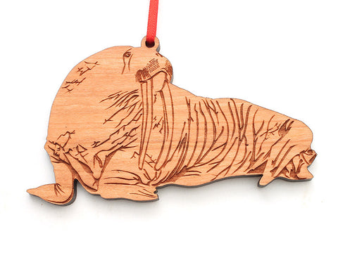 Walrus Ornament - Nestled Pines