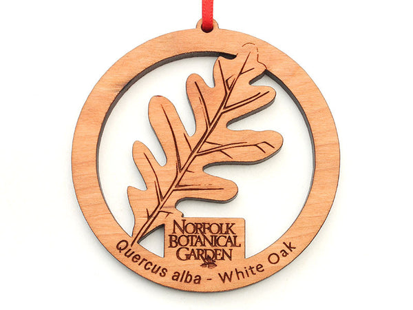 Norfolk Botanical Garden White Oak Ornament